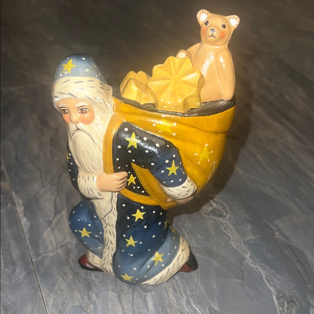 10th Annual Starlight, Blue Father Christmas with Teddy